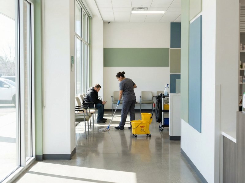 Salle d'attente médicale